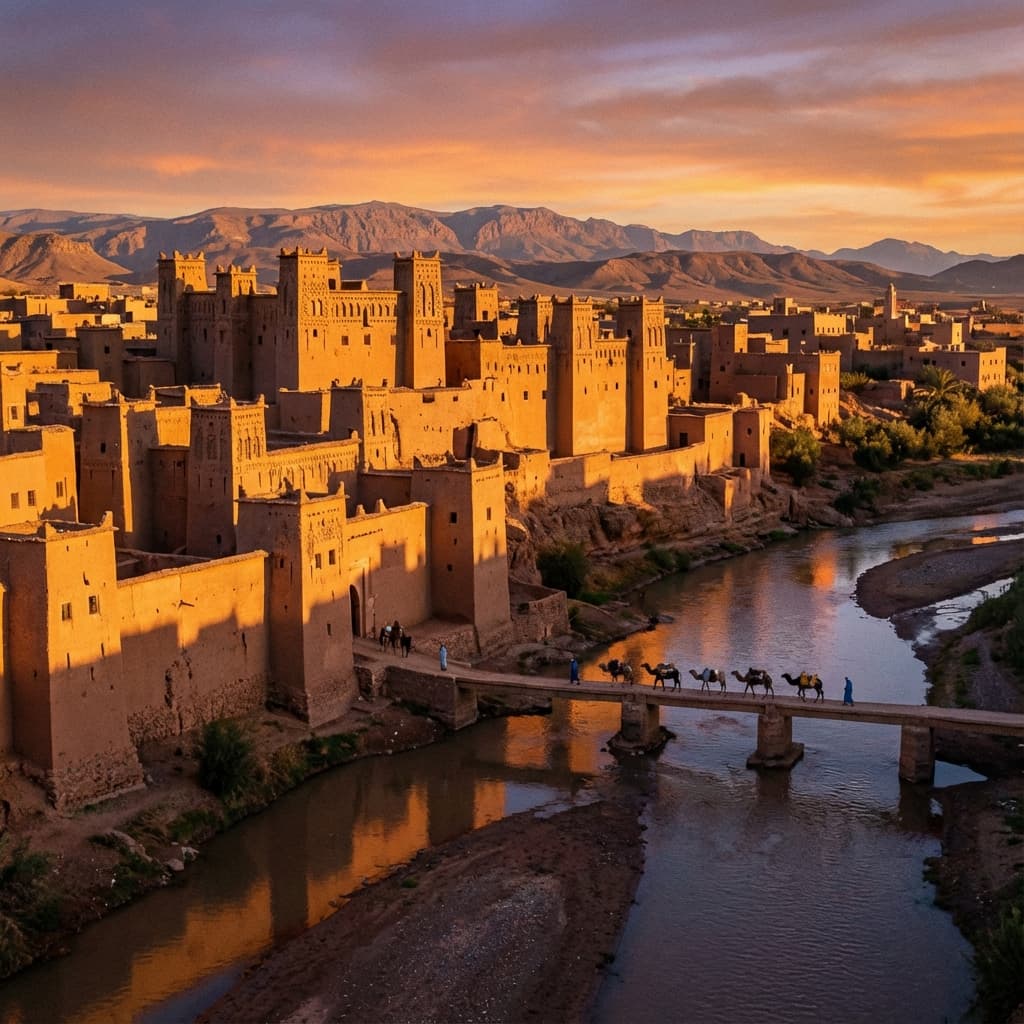 Visit Ait Ben Haddou - UNESCO World Heritage Site in Morocco