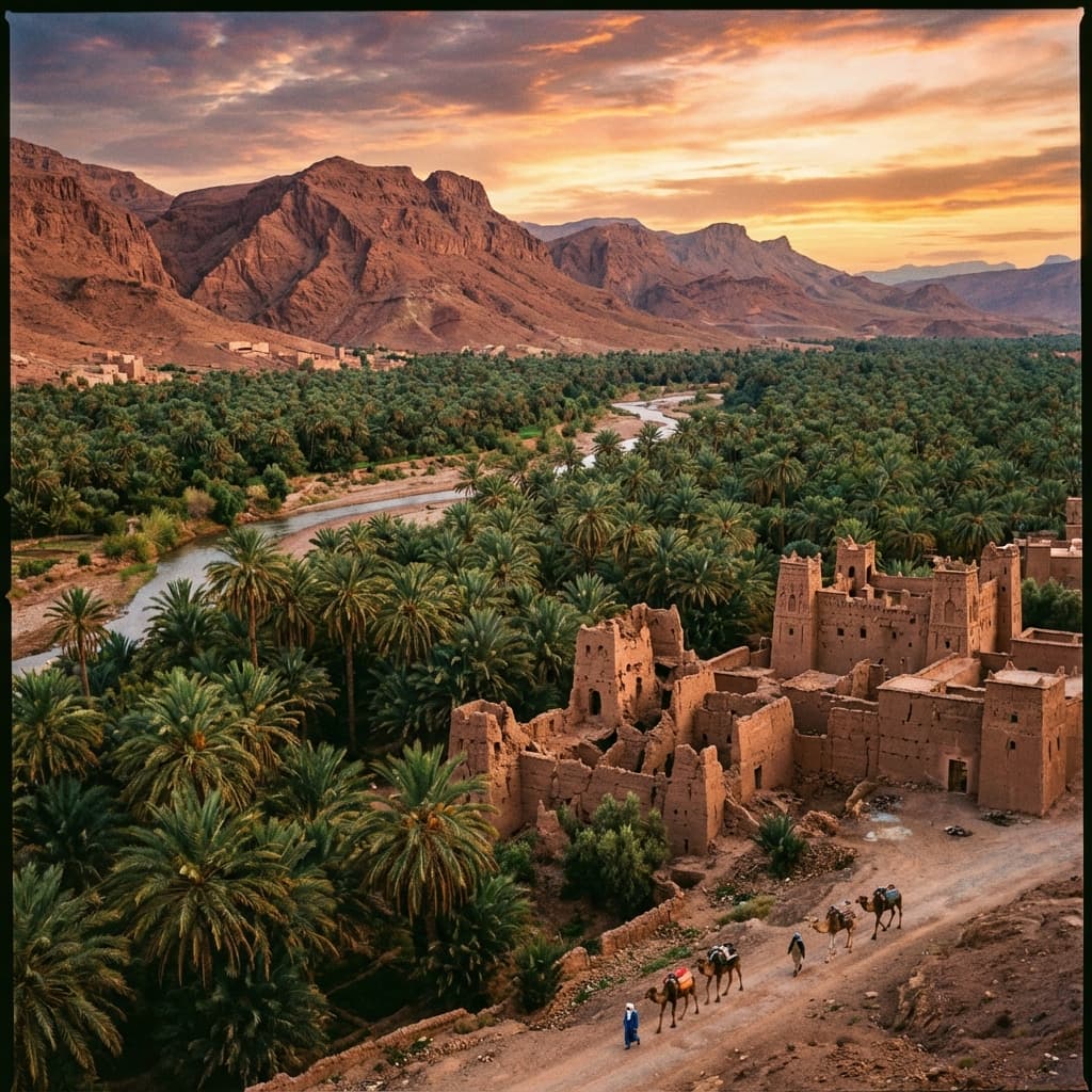 Drive through the Draa Valley with its millions of palm trees. - Activity in Morocco