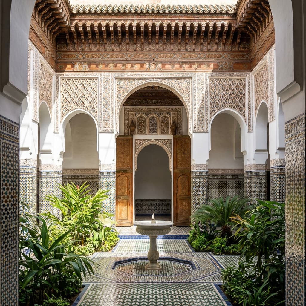 Explore the Bahia Palace, a masterpiece of Moroccan architecture and mosaics. - Activity in Morocco