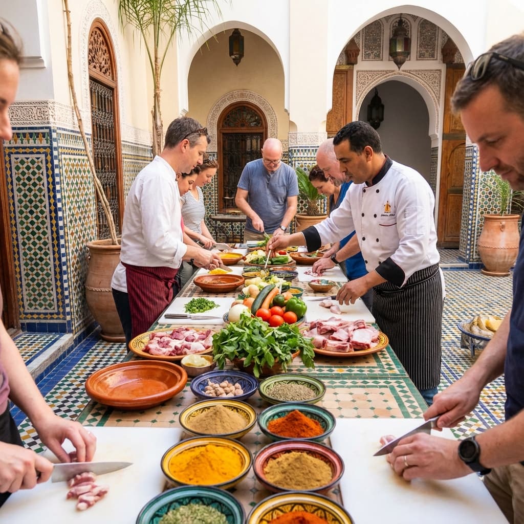 Traditional Moroccan Cooking Class - Tour in Morocco