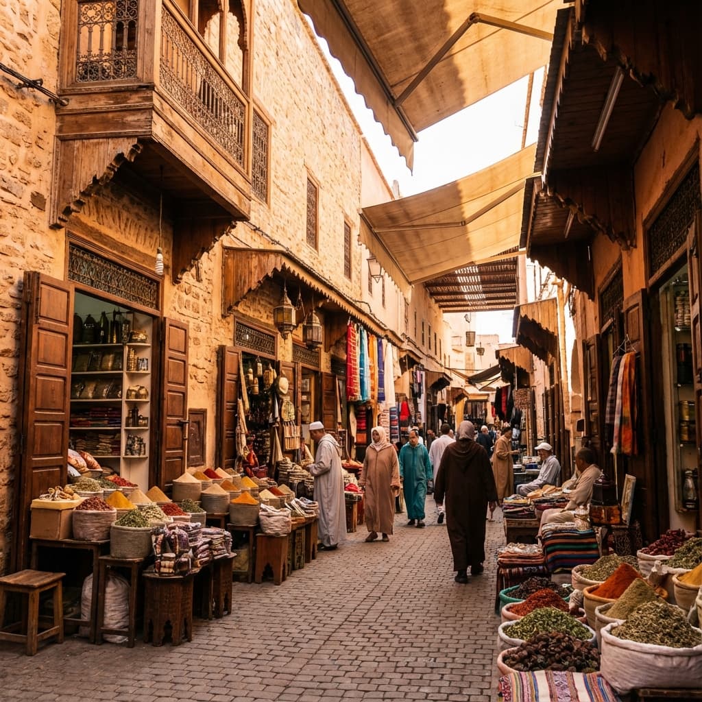 Walk through the old Jewish Quarter (Mellah). - Activity in Morocco