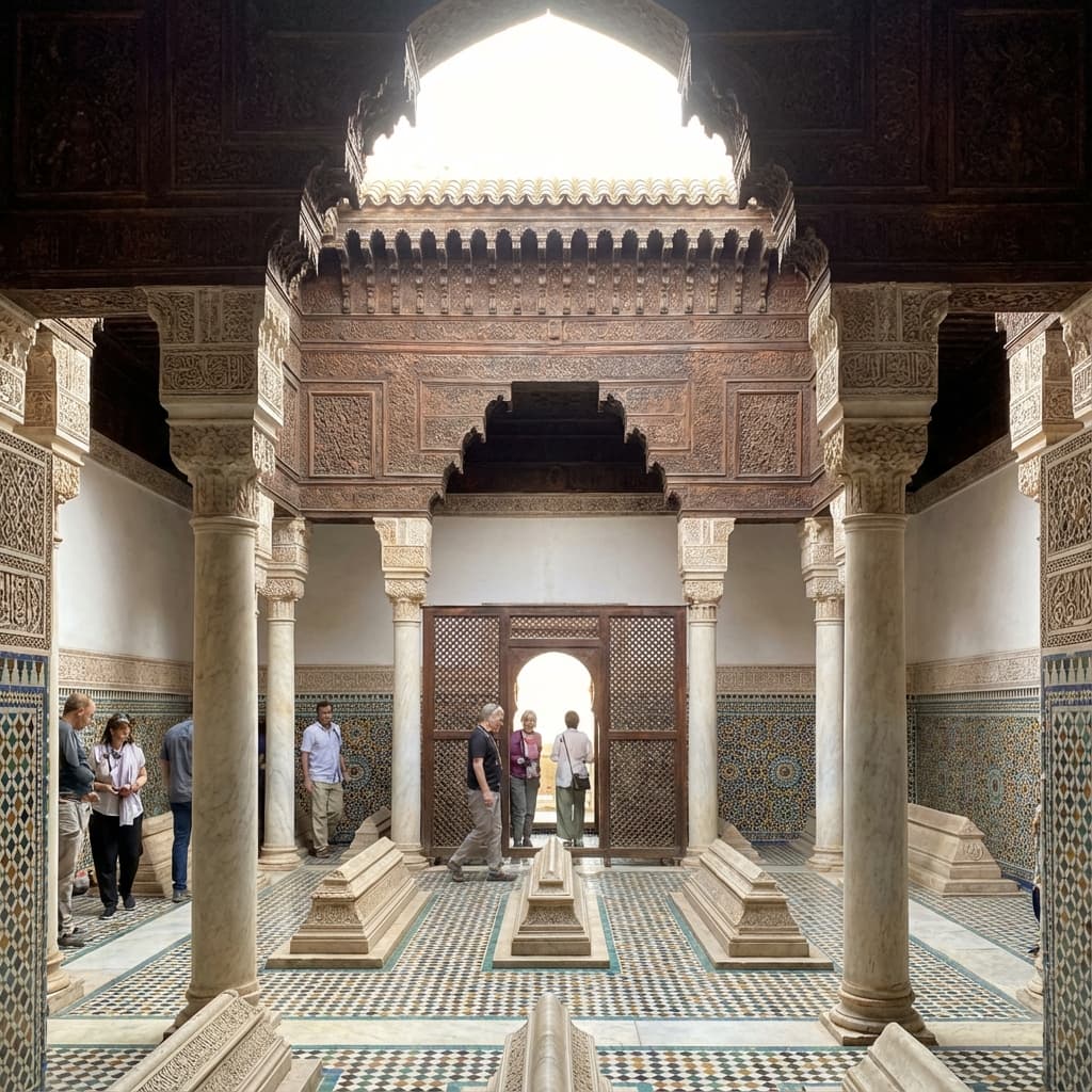 Visit the Saadian Tombs, a hidden necropolis from the 16th century. - Activity in Morocco