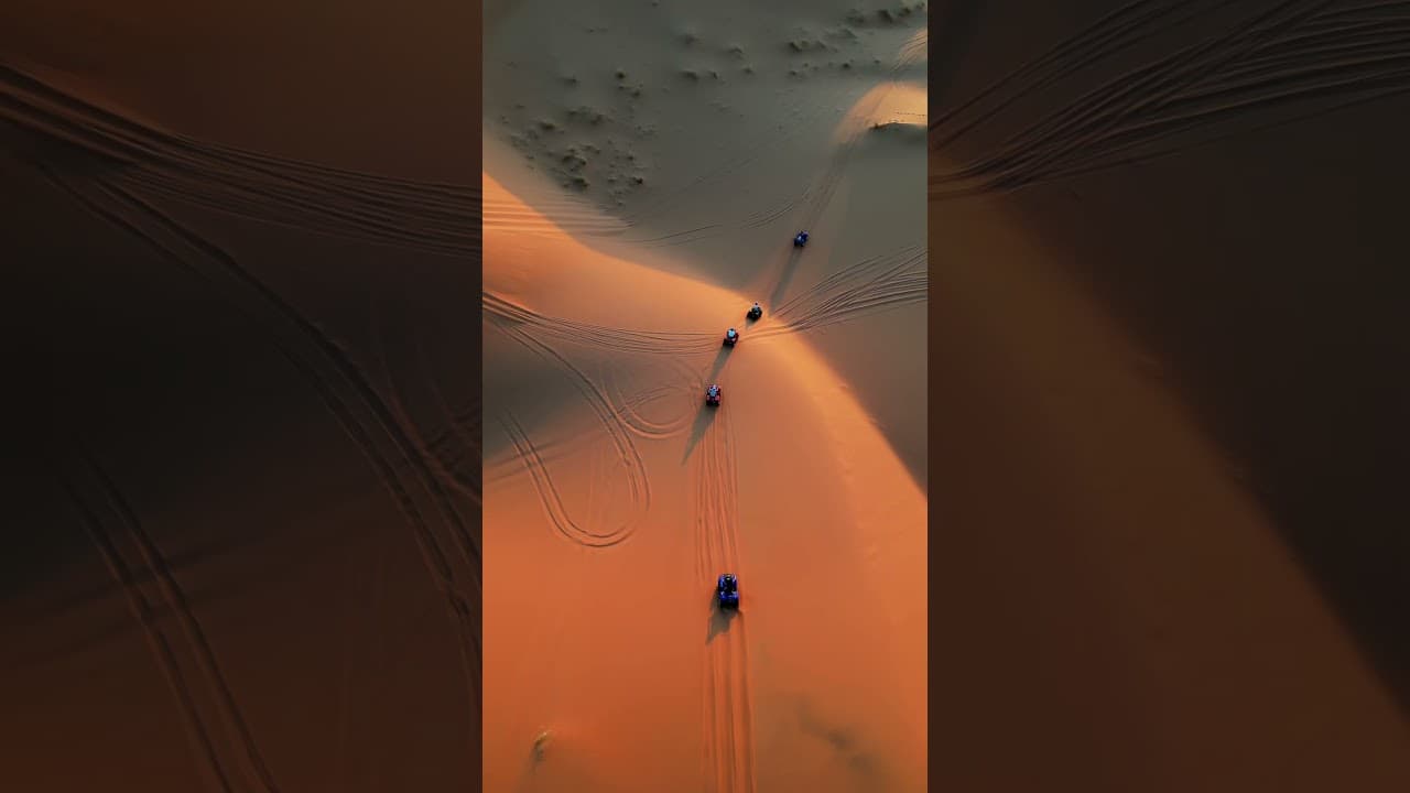 Quad biking in the Merzouga desert is a magical experience!